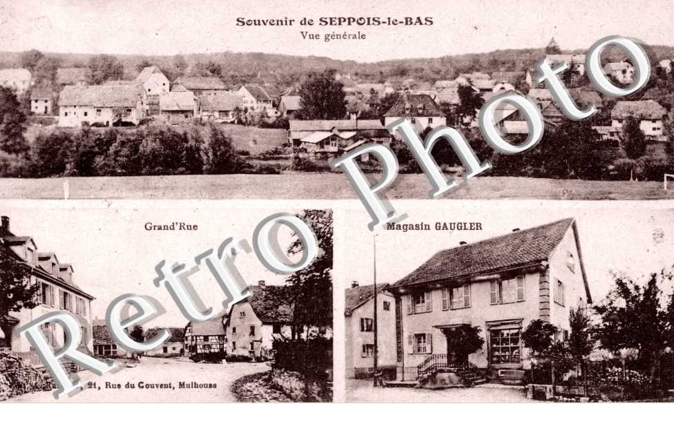 Vue Generale, Grand&#039;Rue, Magasin Gaugler
