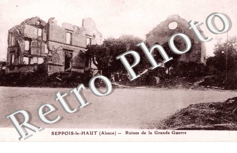 ruines de la Grande Guerre
