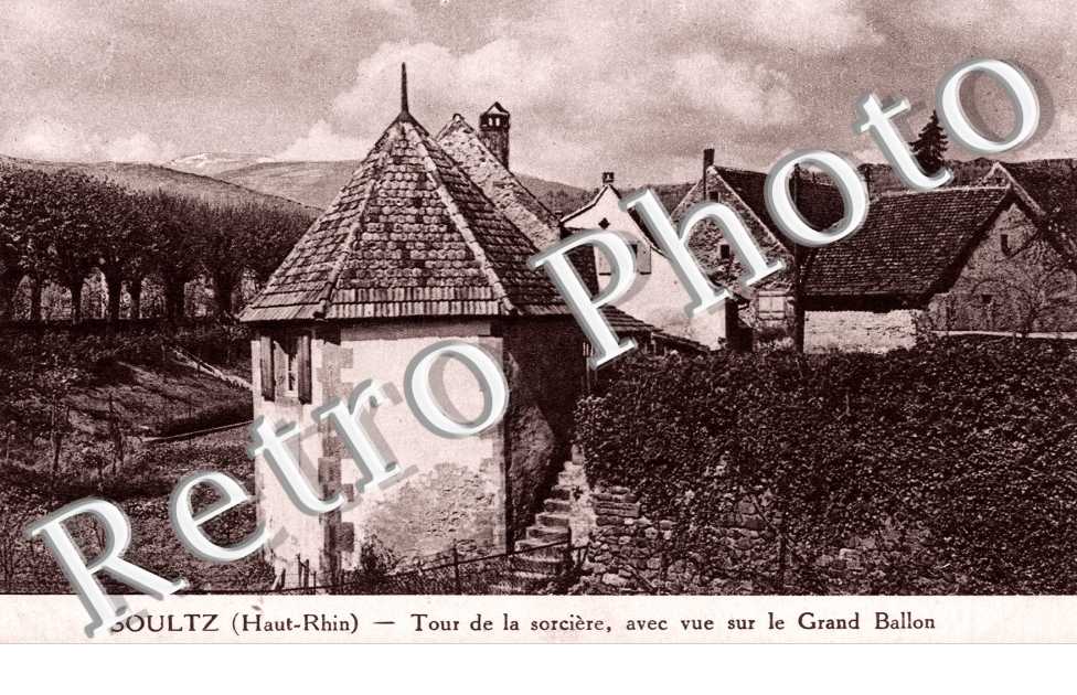 tour de la sorciere avec vue sur le Grand Ballon