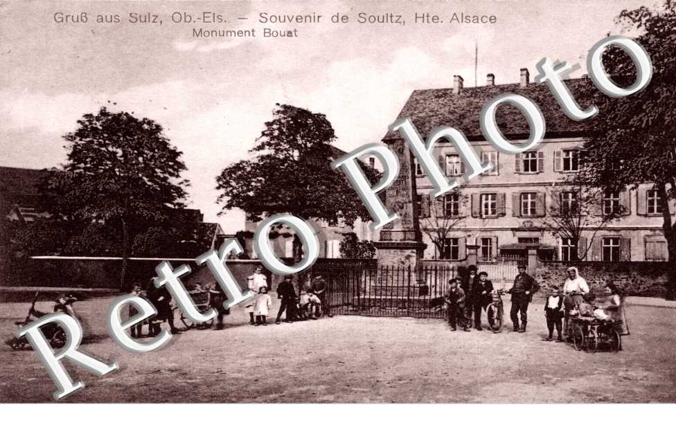 Souvenir de Soultz - Monument Bouat