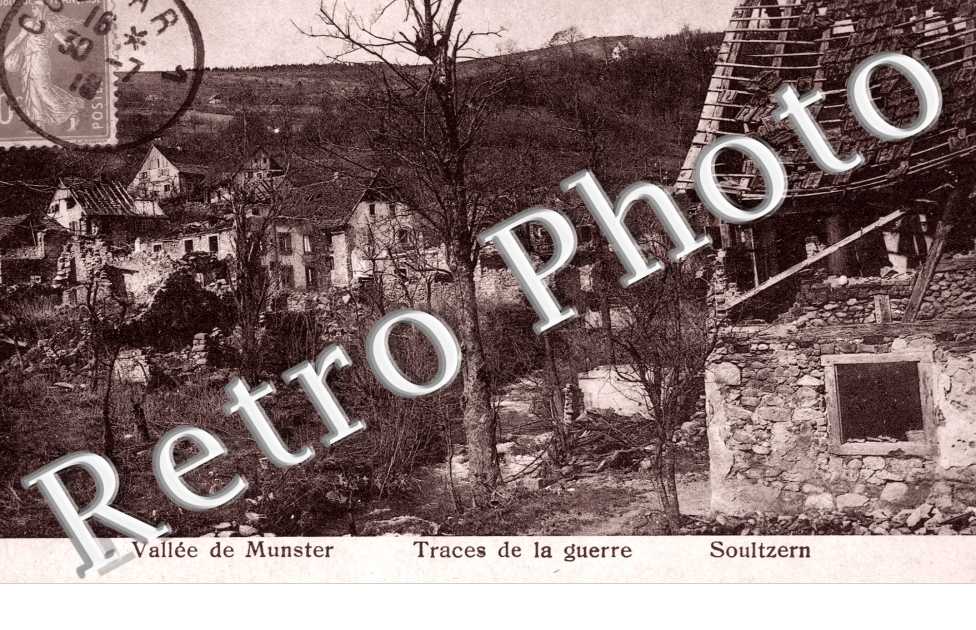 vallee de Munster, traces de la guerre