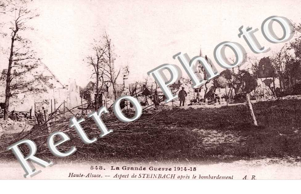 aspects de Steinbach apres le bombardement