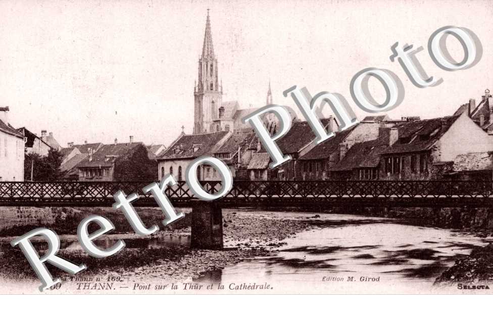 Pont sur la Thur et la cathedrale