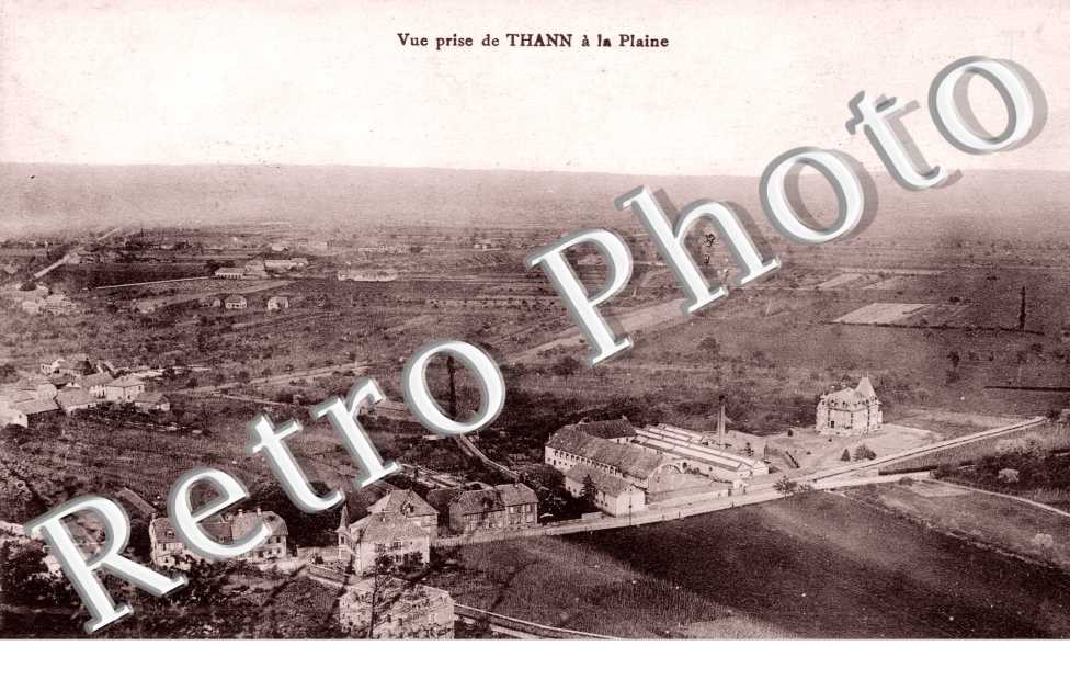 Vue prise de Thann a la Plaine