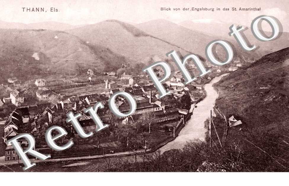 Blick von der Engelsburg in das Saint Amarinthal