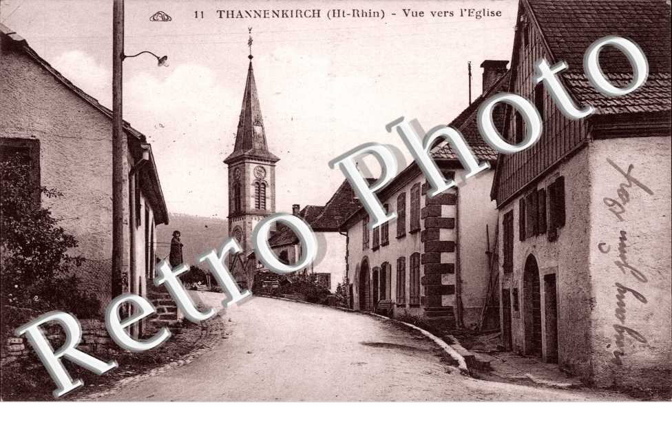 vue vers l&#039;eglise