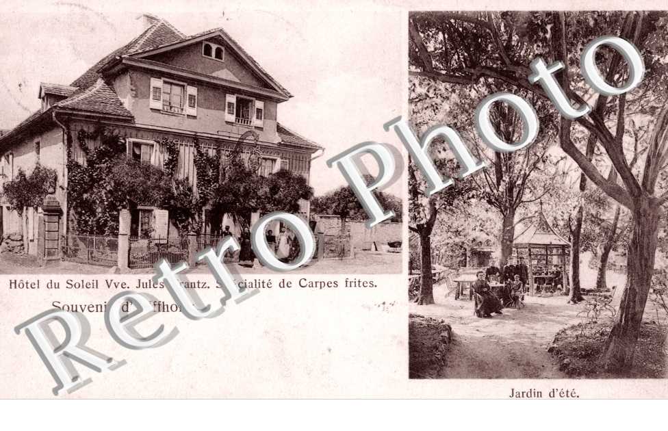 hotel du Soleil, Vve Jules Frantz, jardin d&#039;ete