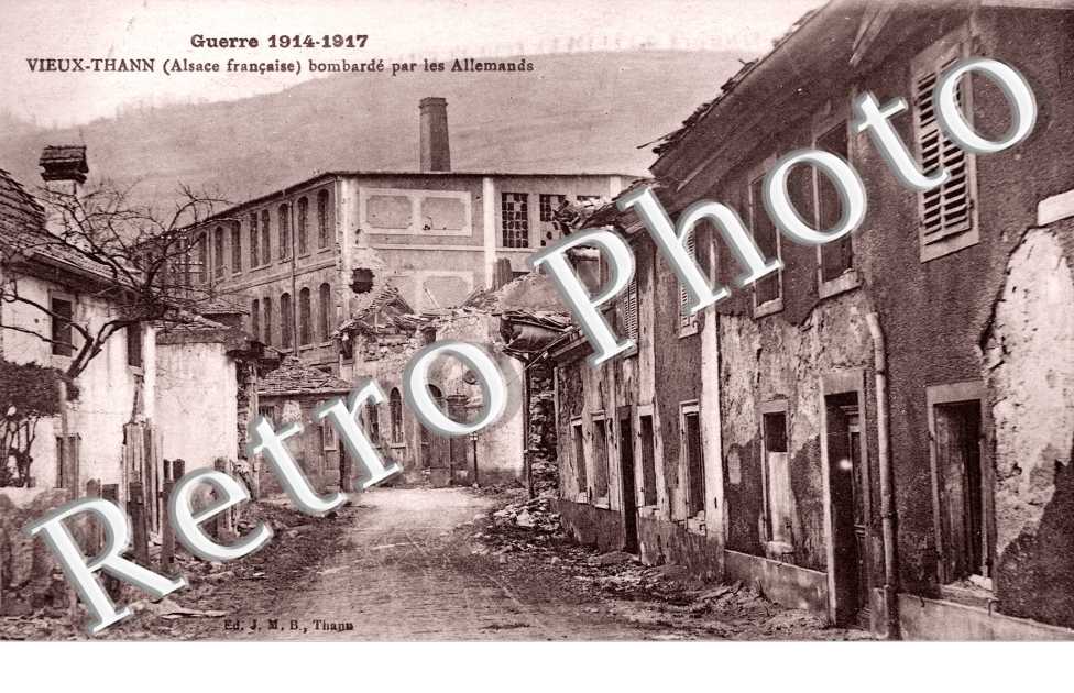 la ville bombardee par les allemands