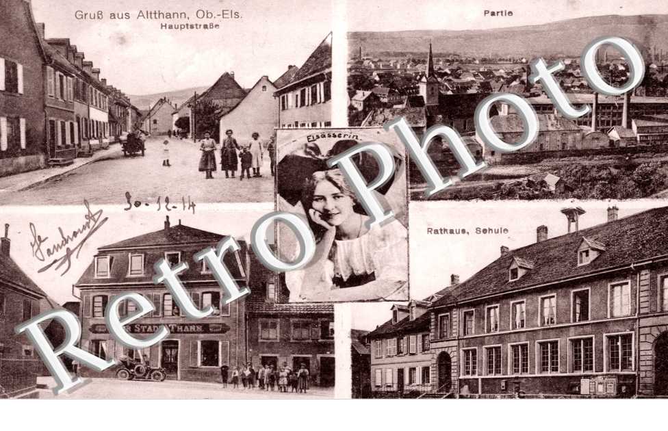 hauptstrasse, partie, rathaus