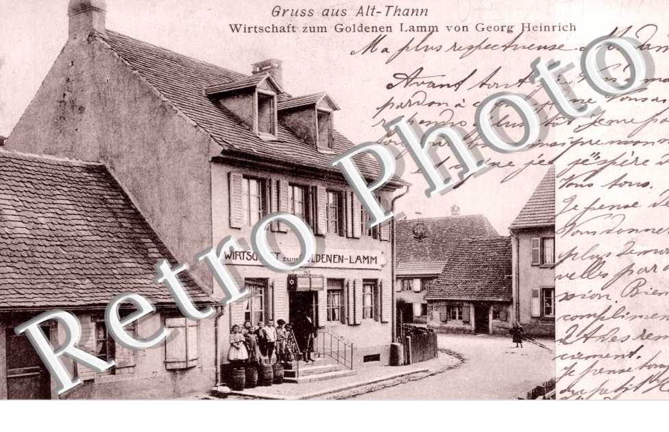 wirtschaft zum goldenen Lamm von Georg Heinrich