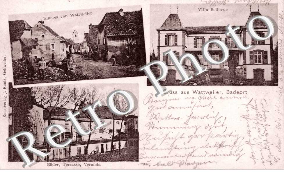 villa Bellevue, inneres von Wattweiler
