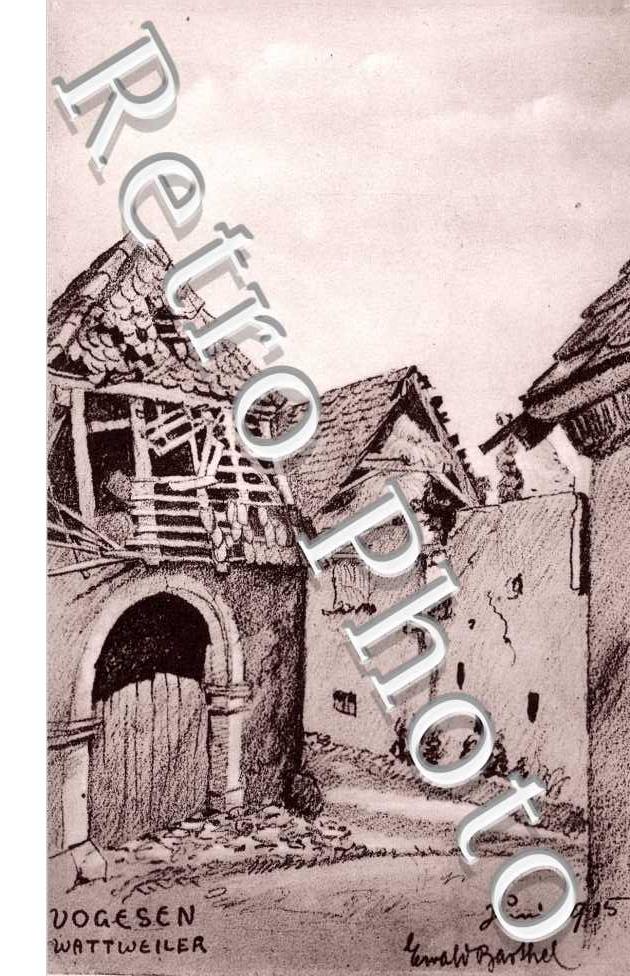 maisons en ruines 