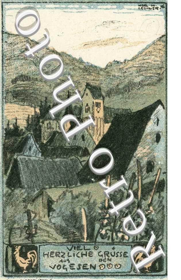 Viel Herzliche Grusse aus den Vogesen