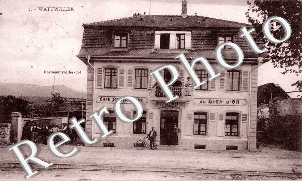 Cafe-Restaurant au Lion d&#039;Or, Hartmannswillerkopf