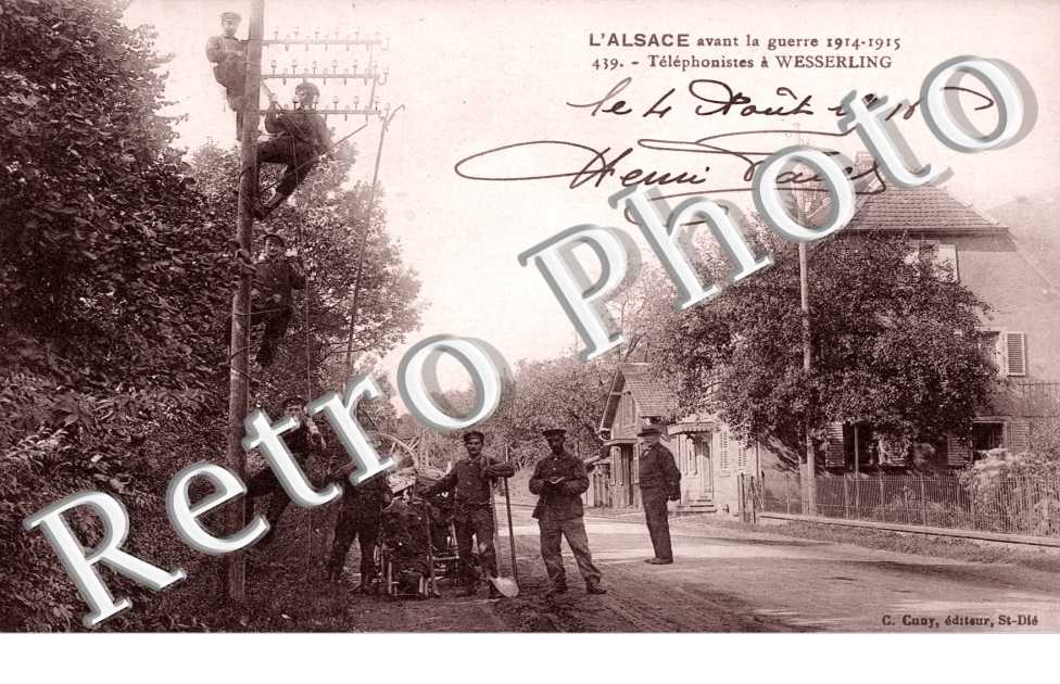 Telephonistes a Wesserling