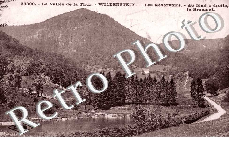 Les Reservoirs au fond le Bramont