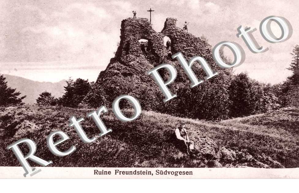 ruine Freundstein, Sudvogesen