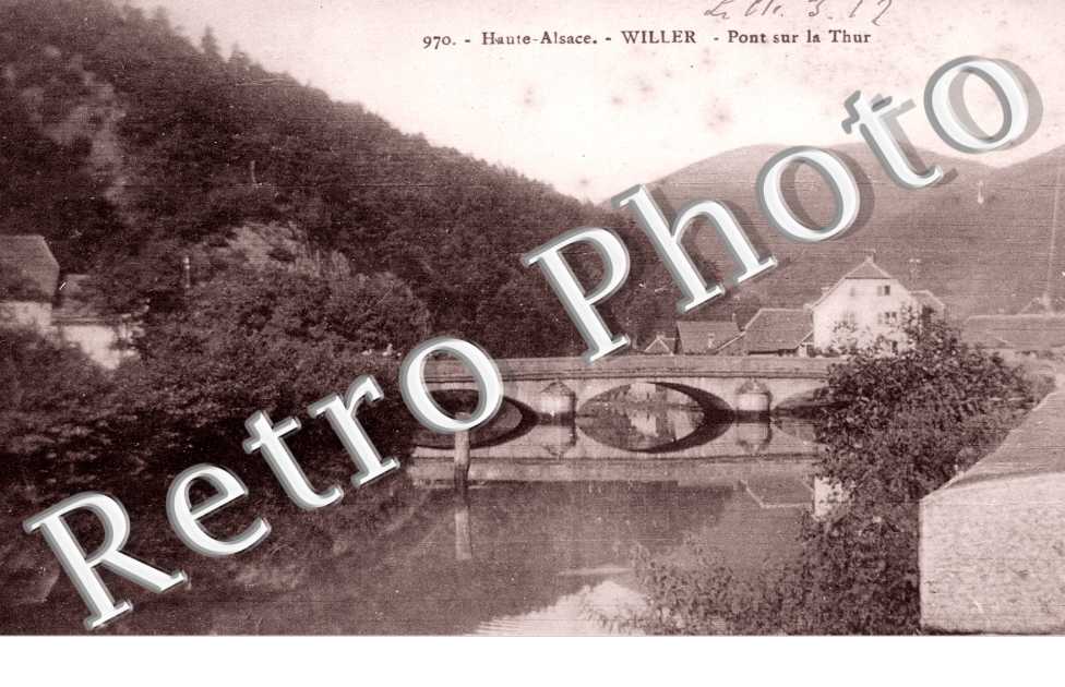 Pont sur la Thur