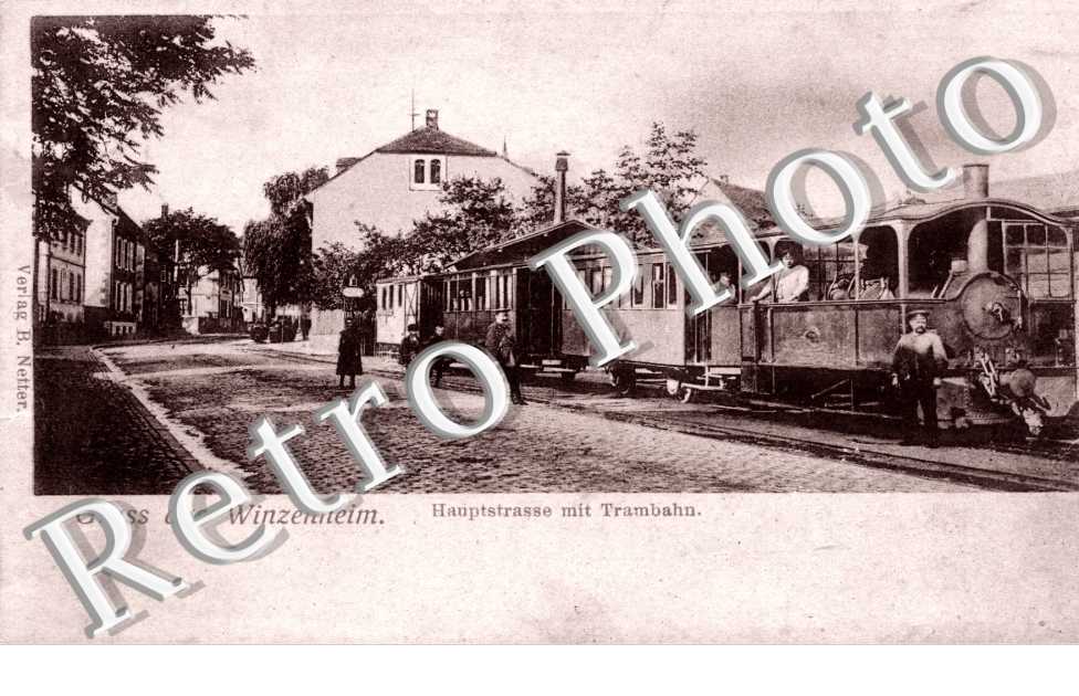 Hauptstrasse mit Tranbahn