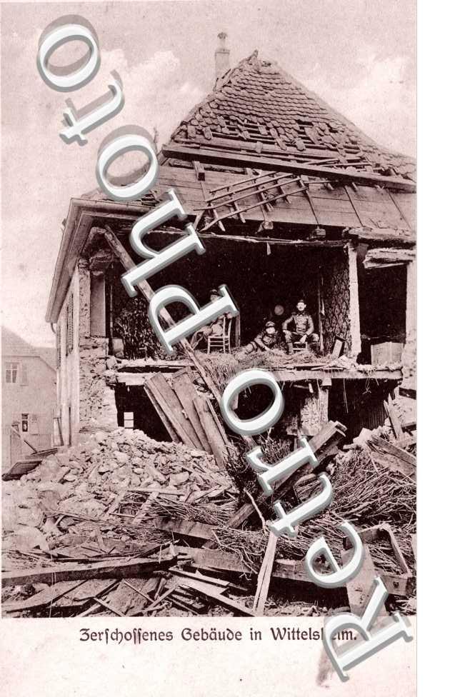 Zerchoffenes Gebaube in Wittelsheim