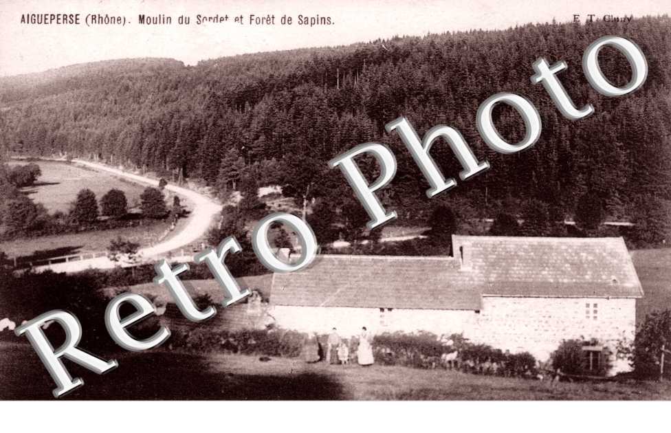 Moulin du Sordet et Foret de Sapins