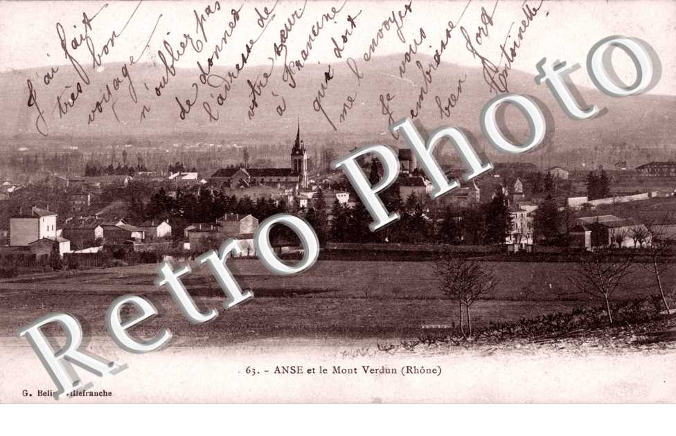 Vue generale et le Mont Verdun