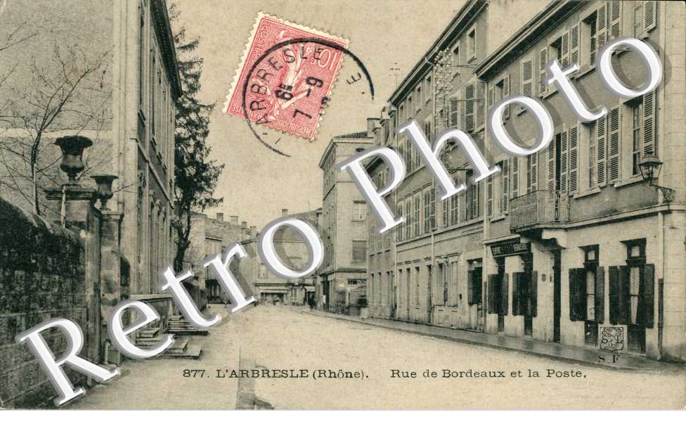 Rue de Bordeux et de la poste