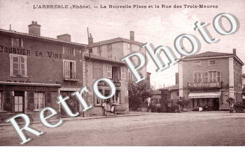 la Nouvelle Place et la Rue des Trois-Maures