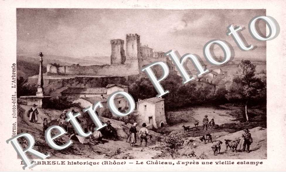 Le Chateau d'apres une vieille estampe