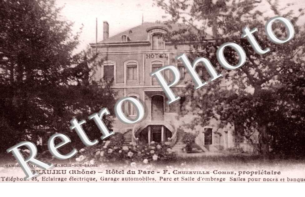 Hotel du Parc, proprietaire Chuzeville Combe