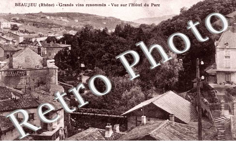 Vue sur l'Hotel du Parc