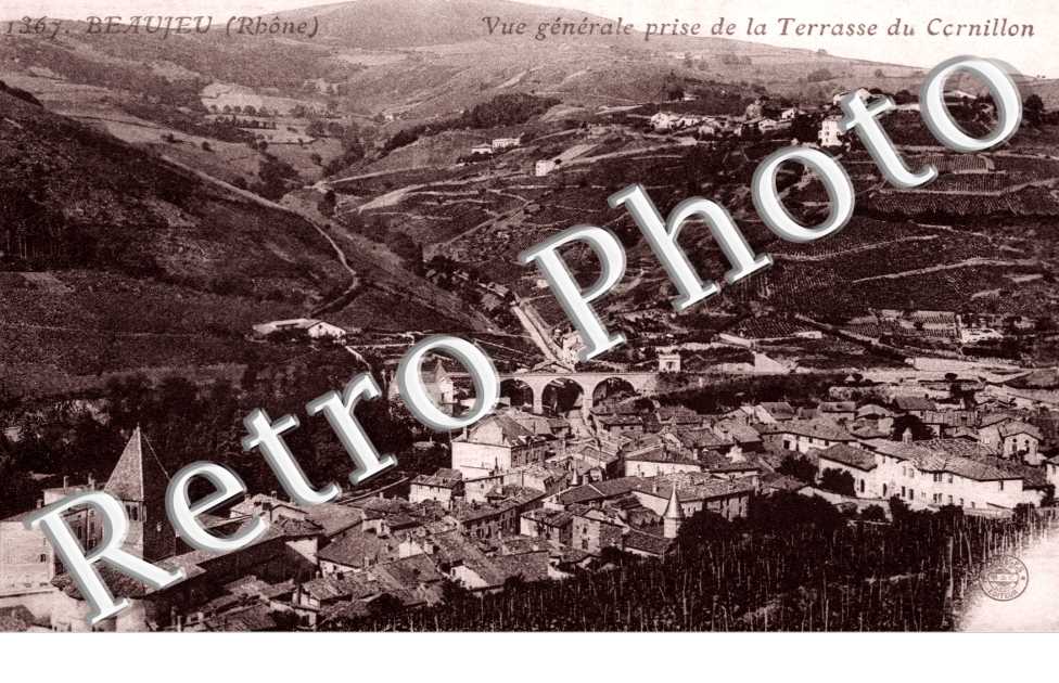 Vue generale prise de la Terrasse du Cornillon