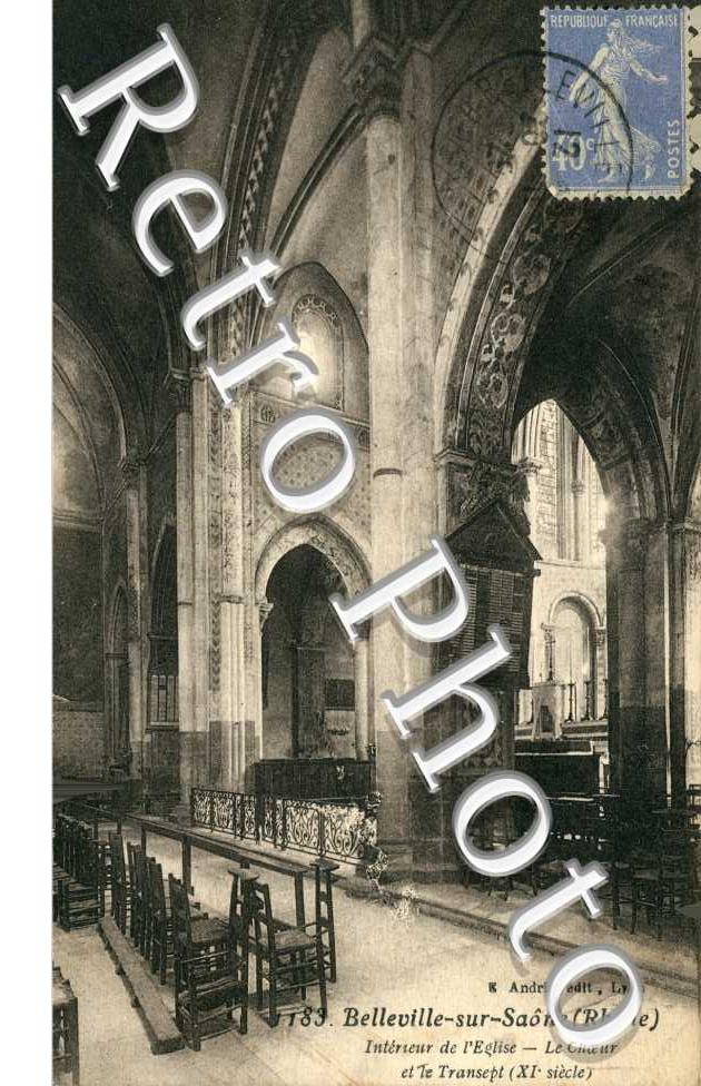 Interieur de l'eglise - La Choeur