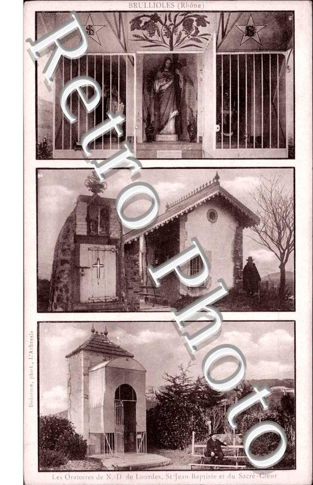 les oratoires de Notre-Dame de Lourdes, Saint Jean-Baptiste et du Sacre-Coeur