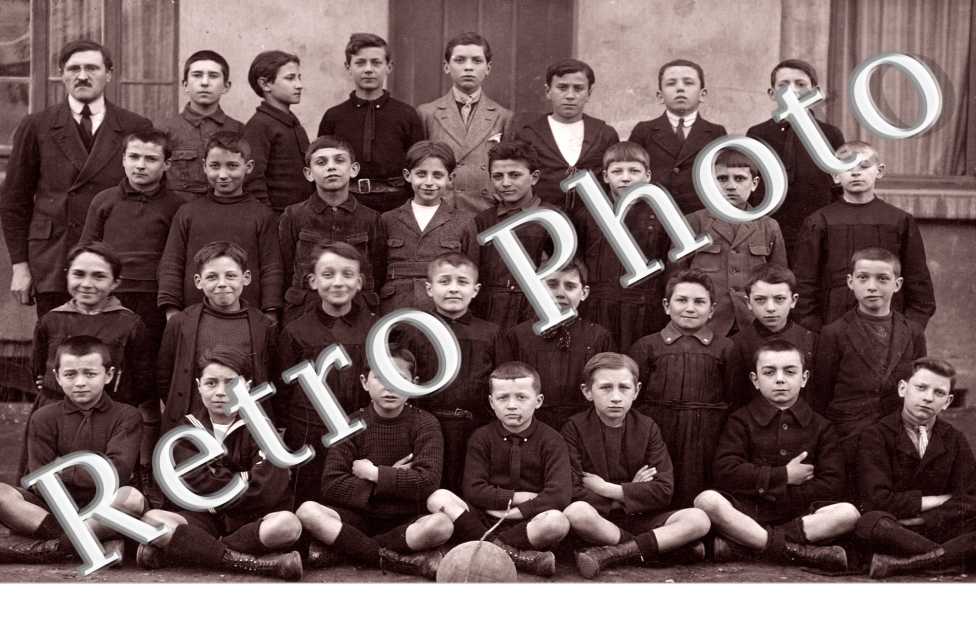 Photo de classe de garcons