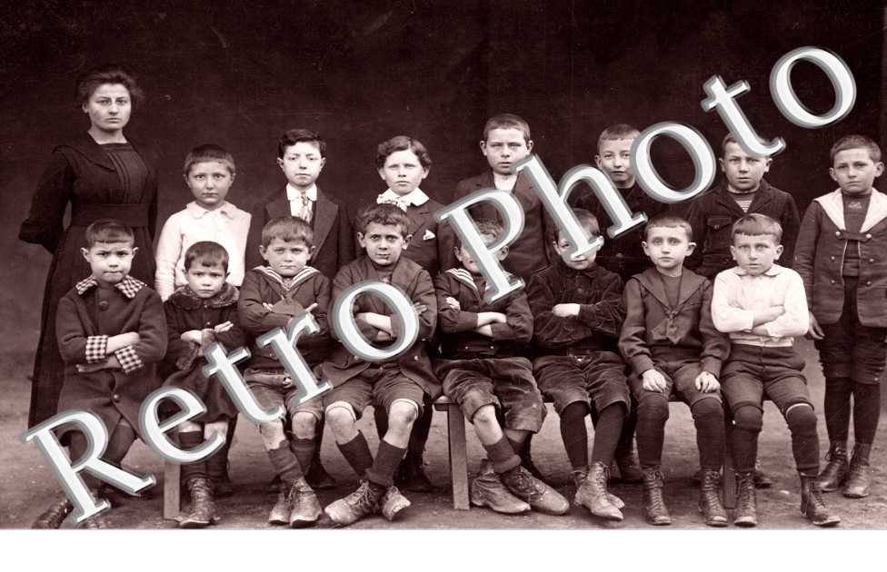 Photo de classe de garcons