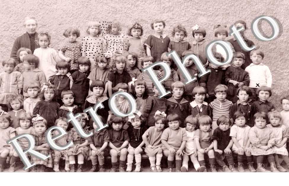 Photo de classe de filles