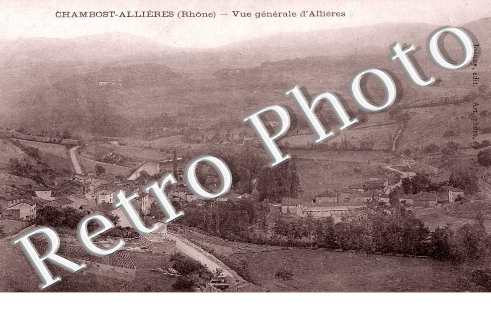 vue generale d'Allières