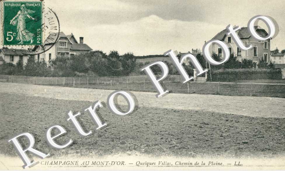 Des Villas, Chemin de la Plaine