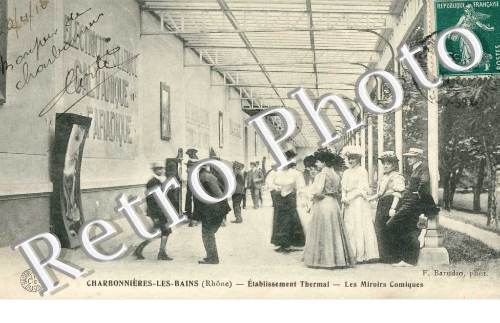 l'Etablissement Thermal, les Miroirs Cosmiques