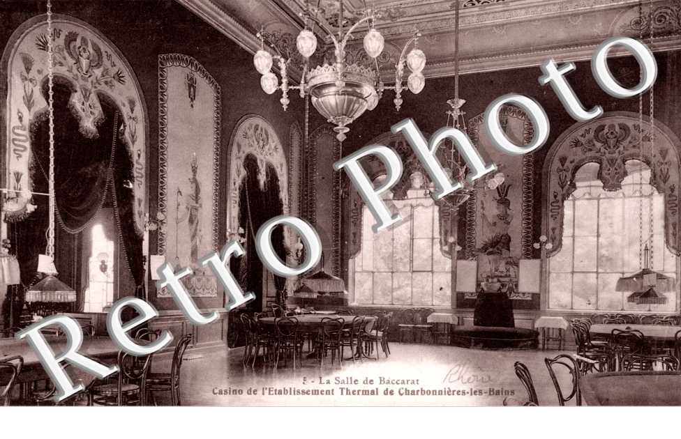 Le Casino de l'Etablissement Thermal, la Salle Baccarat