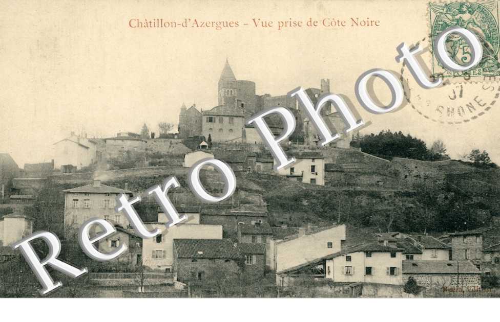 Vue prise de la Cote Noire