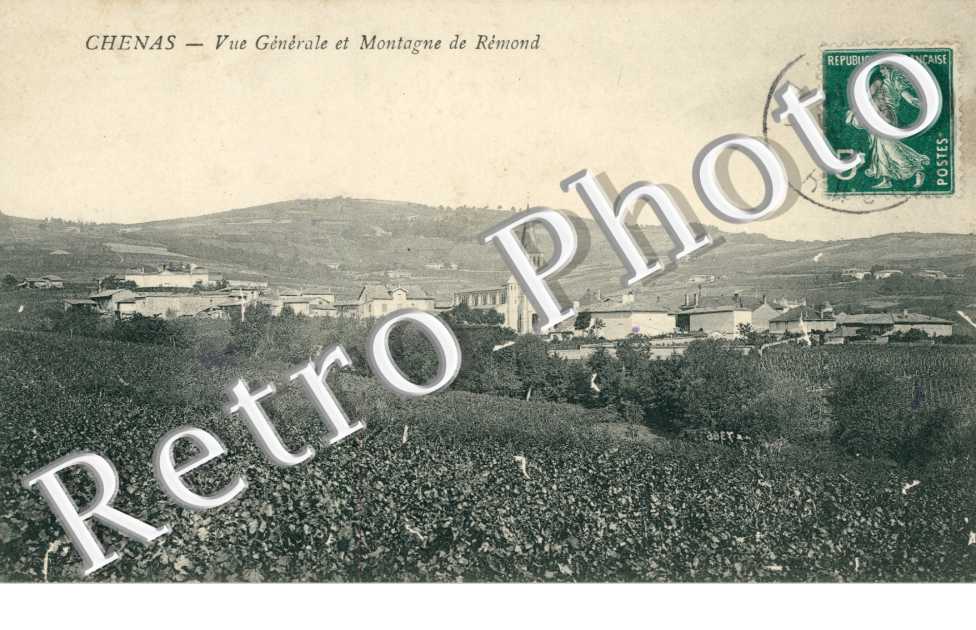 Vue generale et Montagne de Remond