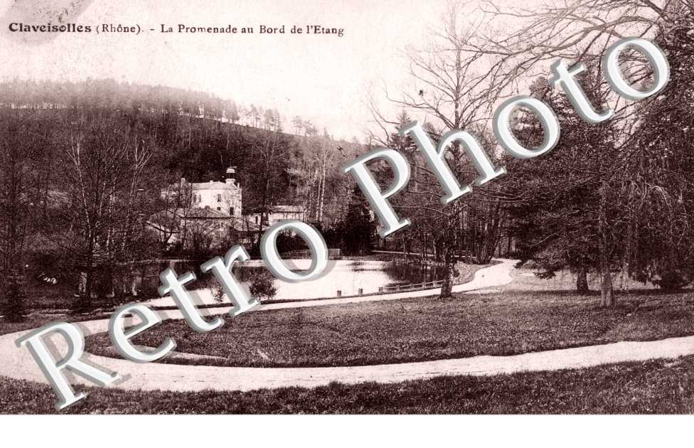 la Promenade au bord de l'etang