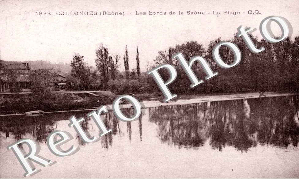 Bords de la Saone, la Plage