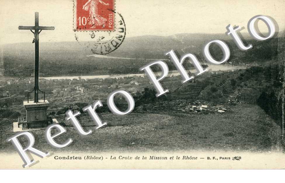 La Croix de la Mission et le Rhone