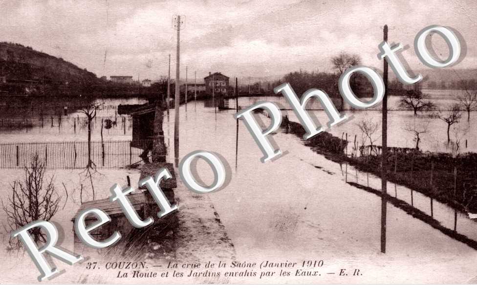 La crue de la Saone