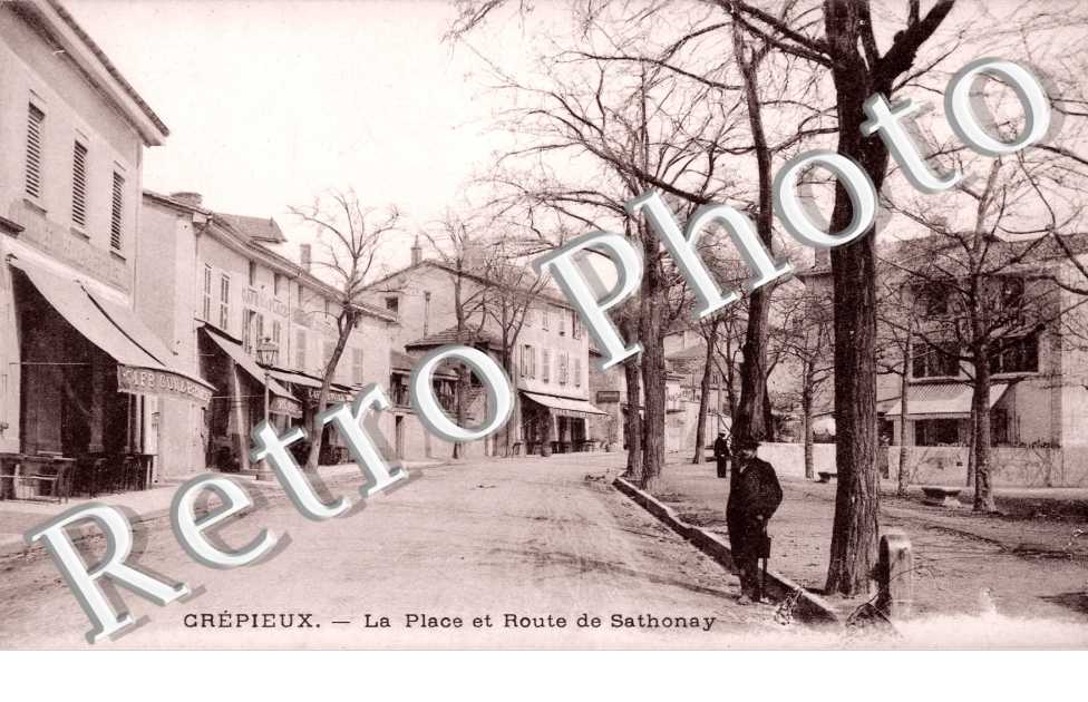 la place et route de sathonay