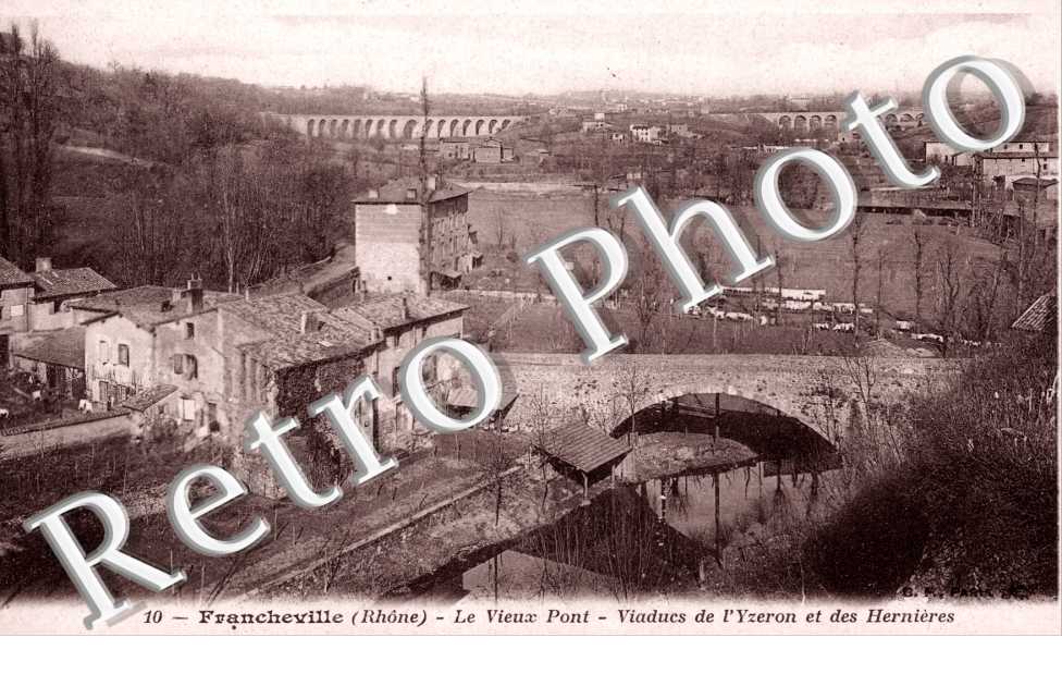 le vieux pont viaduc de l&#039;yzeron et des hernieres