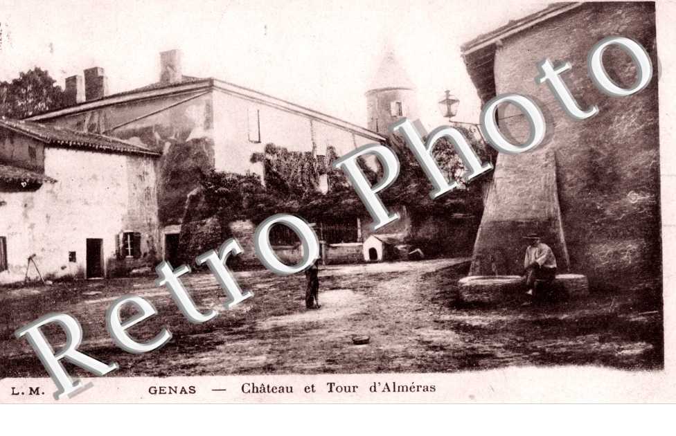 chateau et tour d'Almeras